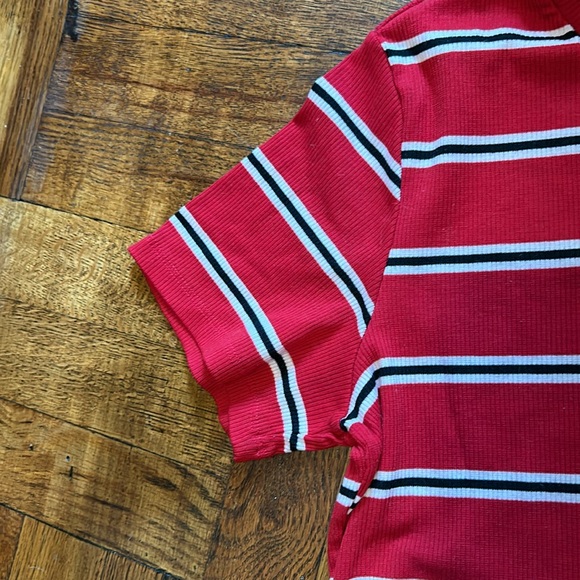 Stripe Rib Knit Dress - Picture 3 of 3